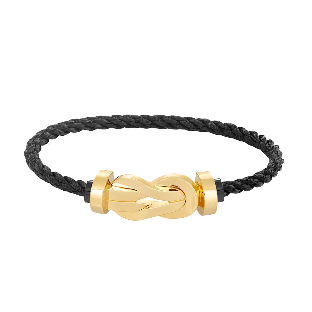 [Kismet Jewels ]CHANCE LARGE 8 FIGURE BUCKLE NO DIAMOND BRACELET GOLD