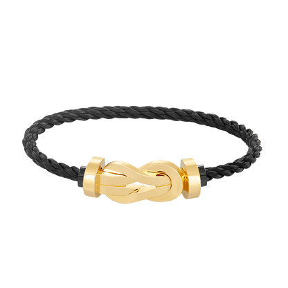 [Kismet Jewels ]CHANCE LARGE 8 FIGURE BUCKLE NO DIAMOND BRACELET GOLD