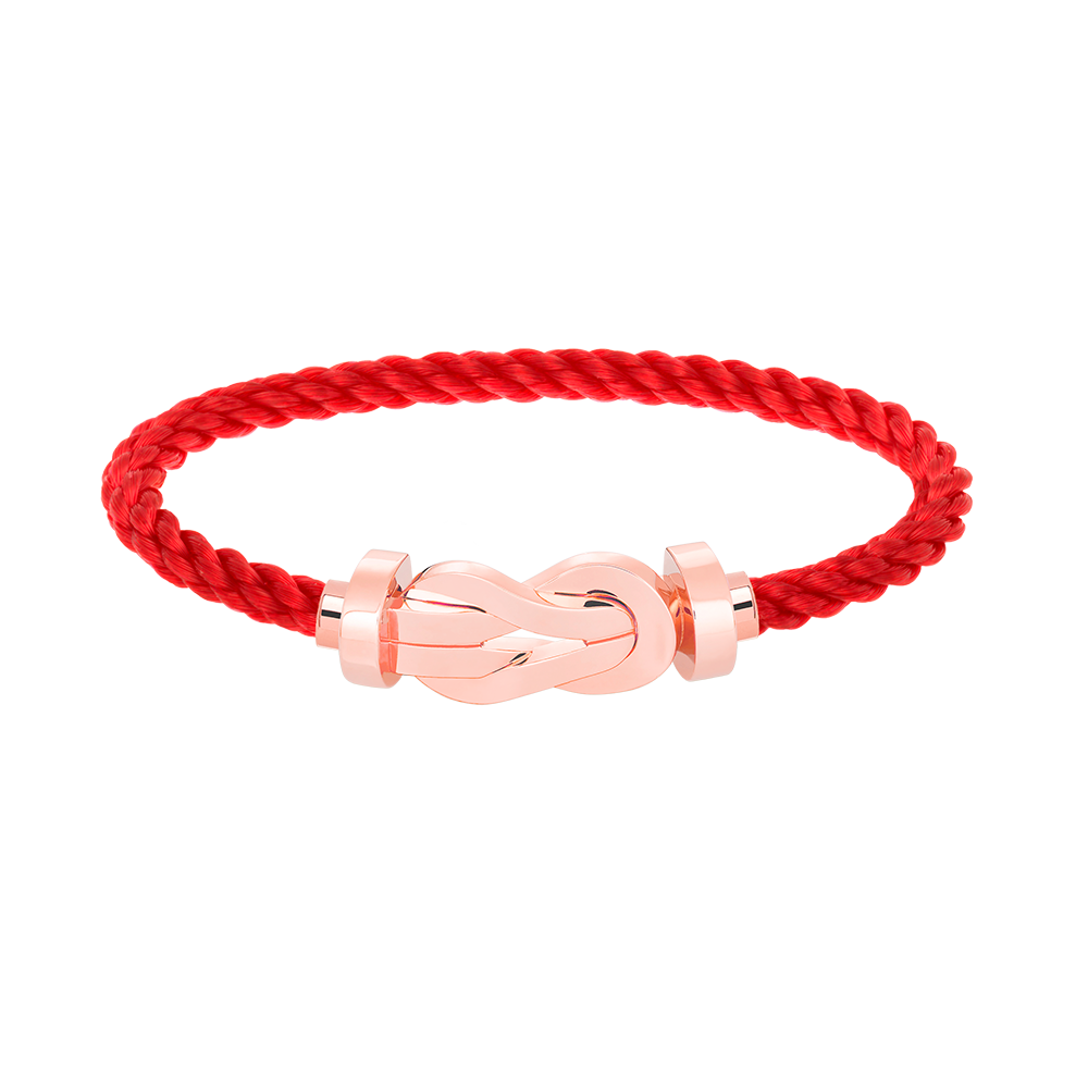 [Kismet Jewels ]CHANCE LARGE 8 FIGURE BUCKLE NO DIAMOND BRACELET ROSE GOLD