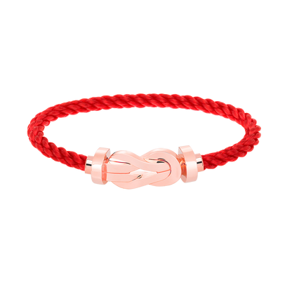 [Kismet Jewels ]CHANCE LARGE 8 FIGURE BUCKLE NO DIAMOND BRACELET ROSE GOLD