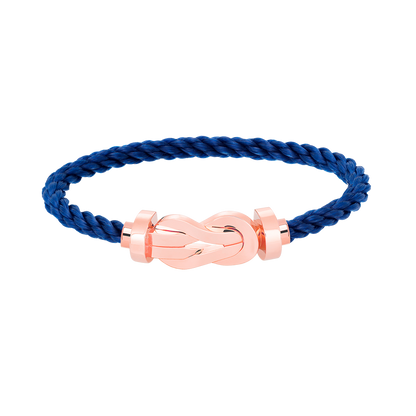 [Kismet Jewels ]CHANCE LARGE 8 FIGURE BUCKLE NO DIAMOND BRACELET ROSE GOLD