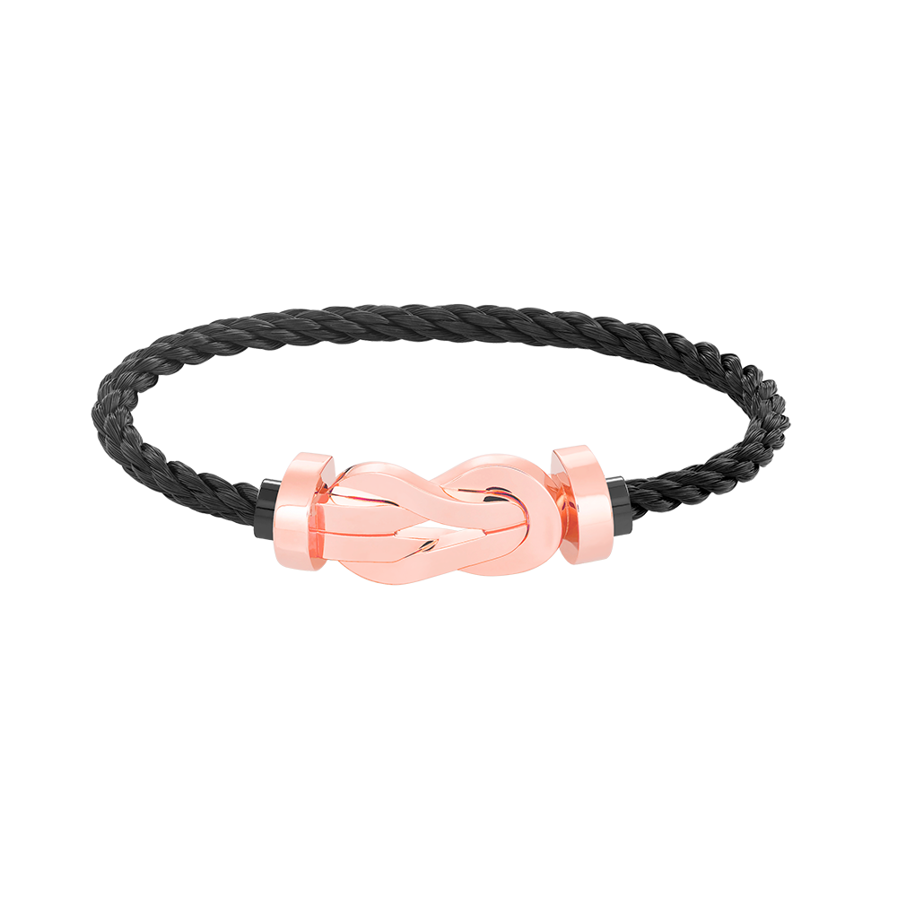 [Kismet Jewels ]CHANCE LARGE 8 FIGURE BUCKLE NO DIAMOND BRACELET ROSE GOLD
