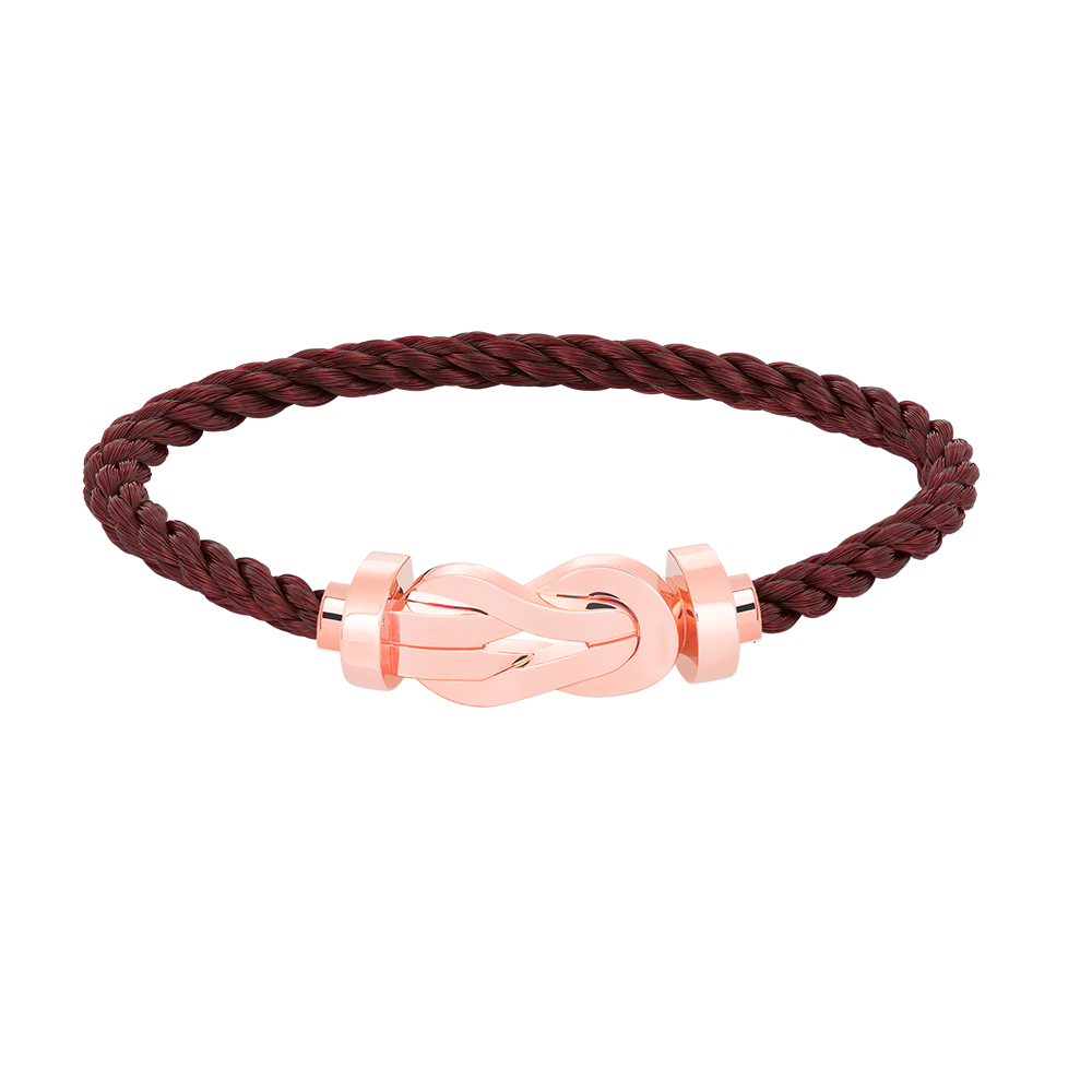 [Kismet Jewels ]CHANCE LARGE 8 FIGURE BUCKLE NO DIAMOND BRACELET ROSE GOLD