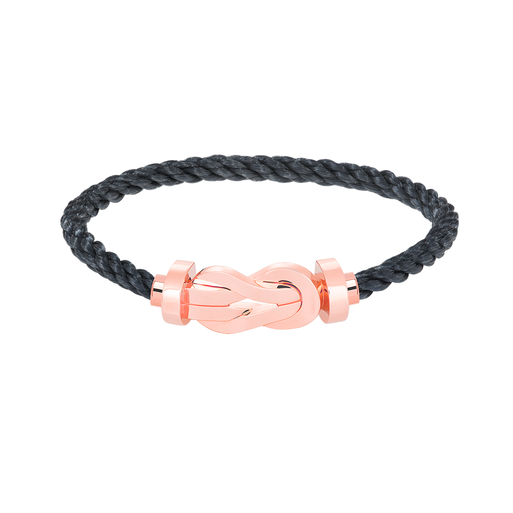 [Kismet Jewels ]CHANCE LARGE 8 FIGURE BUCKLE NO DIAMOND BRACELET ROSE GOLD