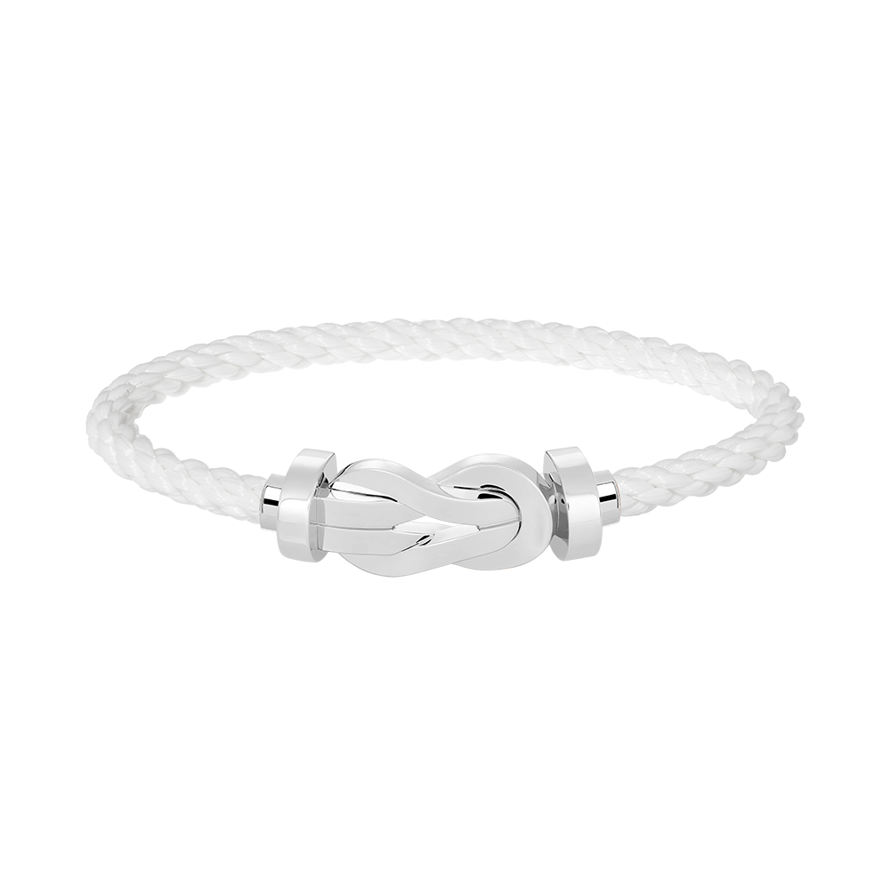 [Kismet Jewels ]CHANCE LARGE 8 FIGURE BUCKLE NO DIAMOND BRACELET SILVER