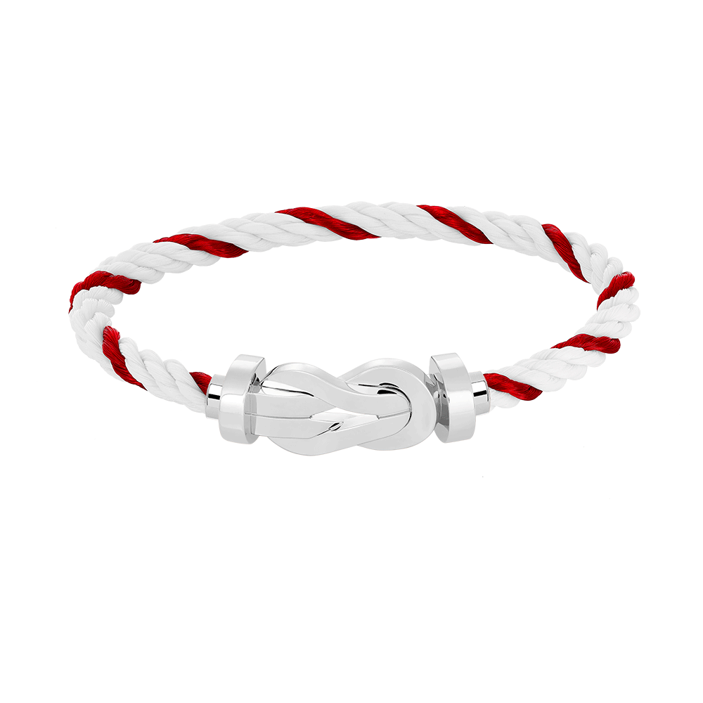 [Kismet Jewels ]CHANCE LARGE 8 FIGURE BUCKLE NO DIAMOND BRACELET SILVER