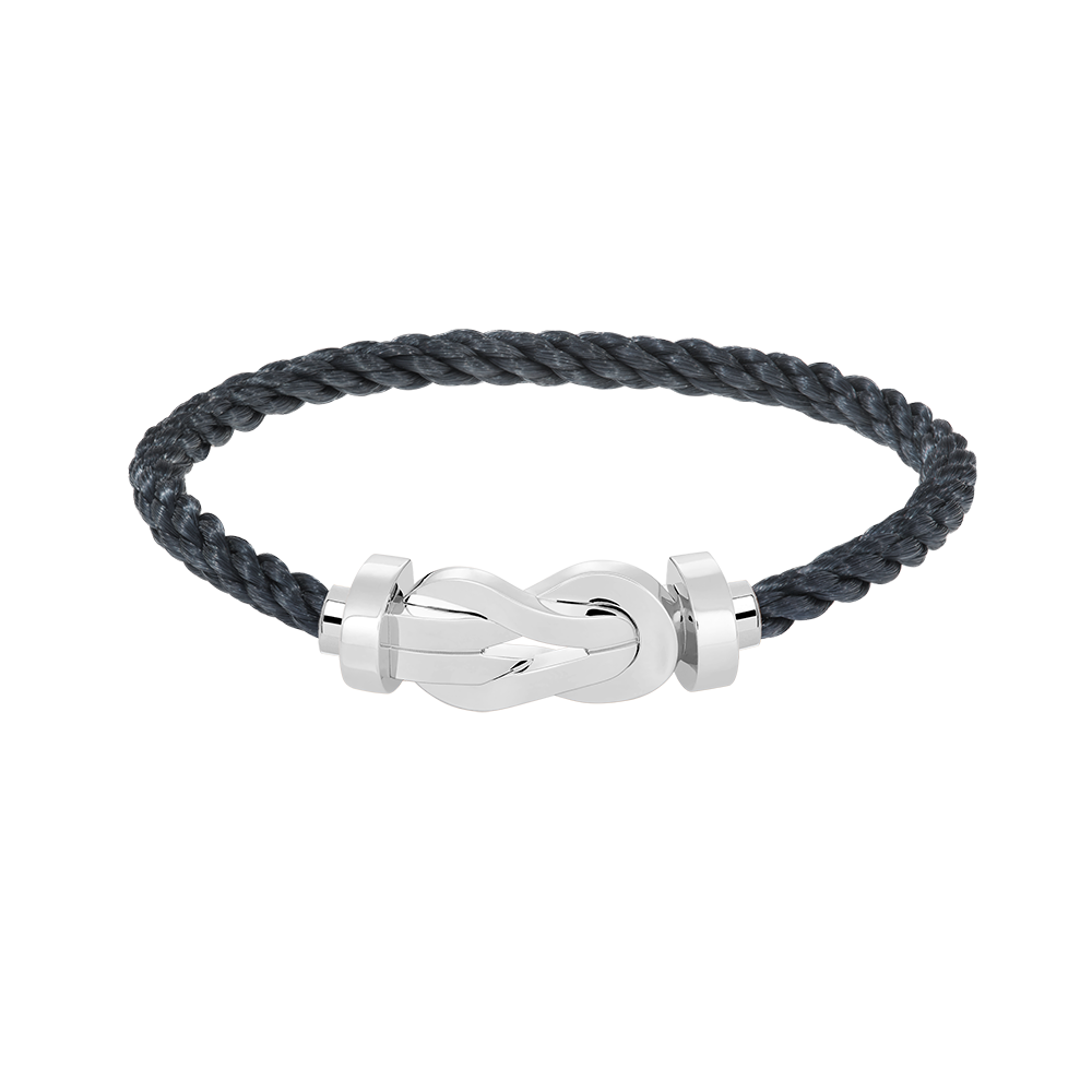 [Kismet Jewels ]CHANCE LARGE 8 FIGURE BUCKLE NO DIAMOND BRACELET SILVER