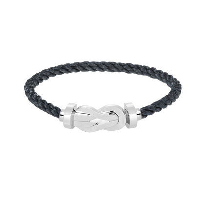 [Kismet Jewels ]CHANCE LARGE 8 FIGURE BUCKLE NO DIAMOND BRACELET SILVER
