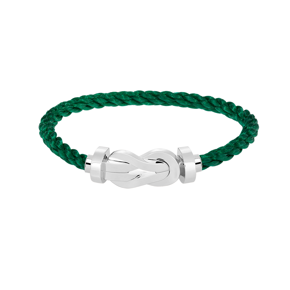 [Kismet Jewels ]CHANCE LARGE 8 FIGURE BUCKLE NO DIAMOND BRACELET SILVER