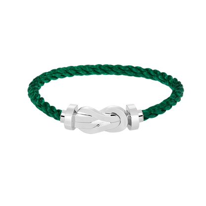 [Kismet Jewels ]CHANCE LARGE 8 FIGURE BUCKLE NO DIAMOND BRACELET SILVER