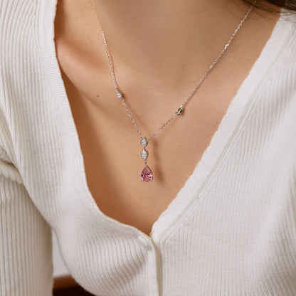 [Kismet Jewels ]Dazzling Pear Cut Necklace