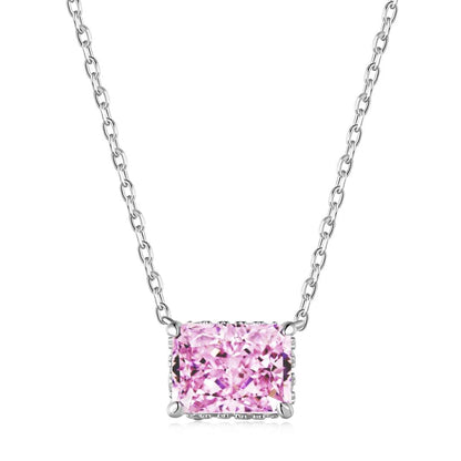 [Kismet Jewels ]Luxurious Square Shape Colorful Necalack