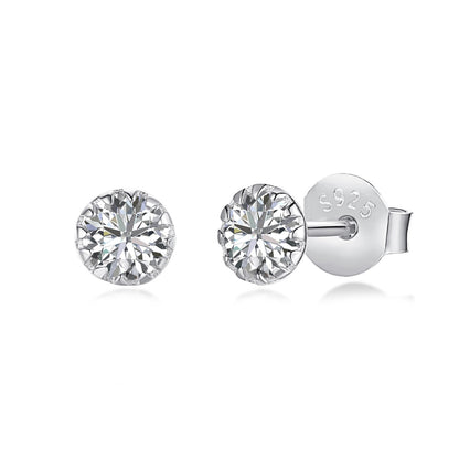 [Kismet Jewels ]Sparkling Colorful Round Shape Earrings