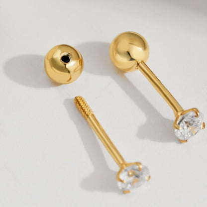 [Kismet Jewels ]Unique U-Shaped Ear Bone Earrings