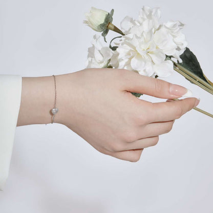 [Kismet Jewels ]Heart-Shaped Gentle and Versatile Bracelet