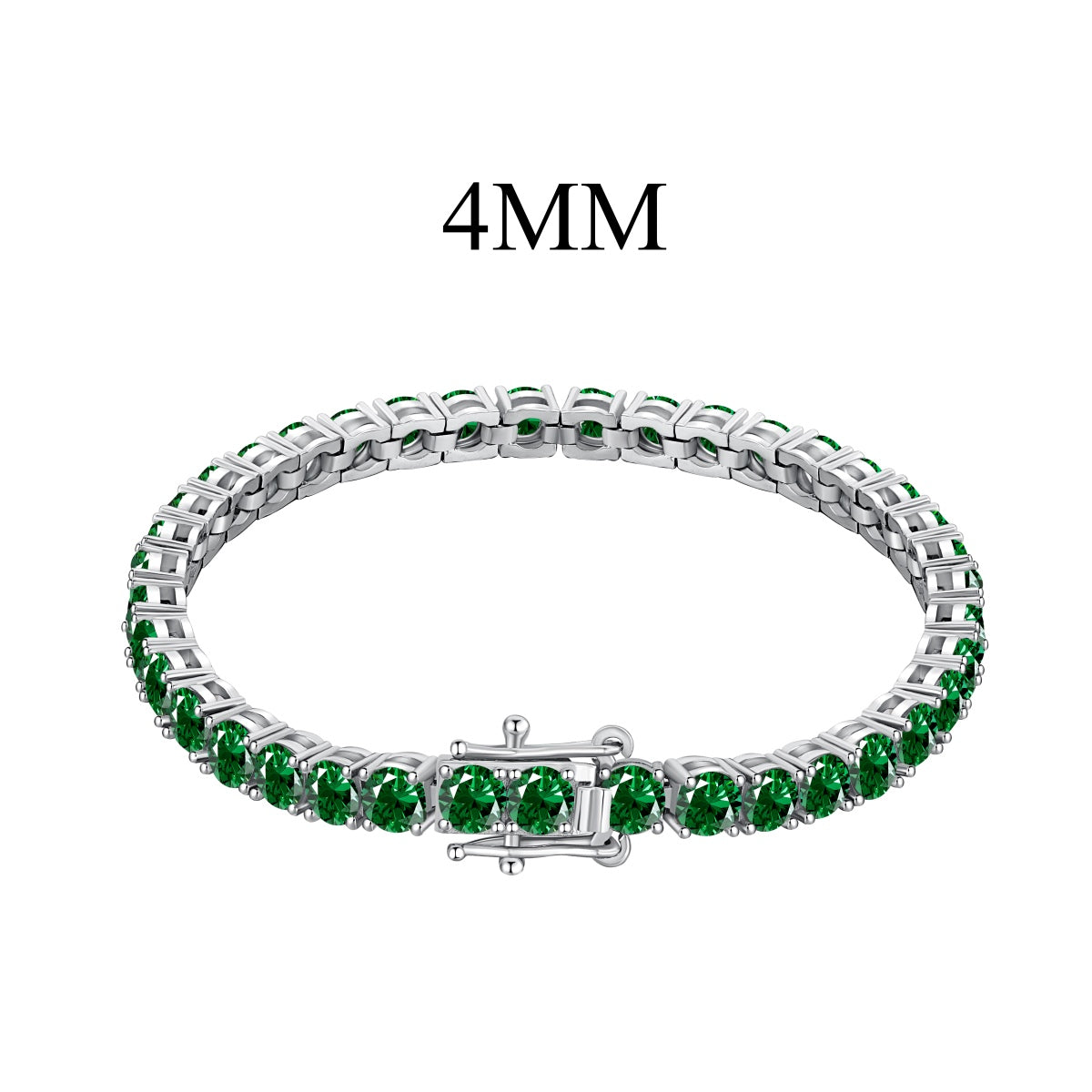 [Kismet Jewels ]Radiant Colorful Round Cut Party Bracelet