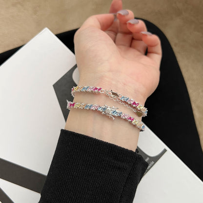 [Kismet Jewels ]Ornate Sparkling Multi Cut Party Bracelet