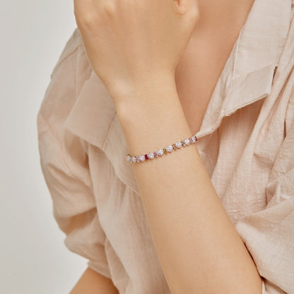 [Kismet Jewels ]Radiant Colorful Round Shape Daily Bracelet