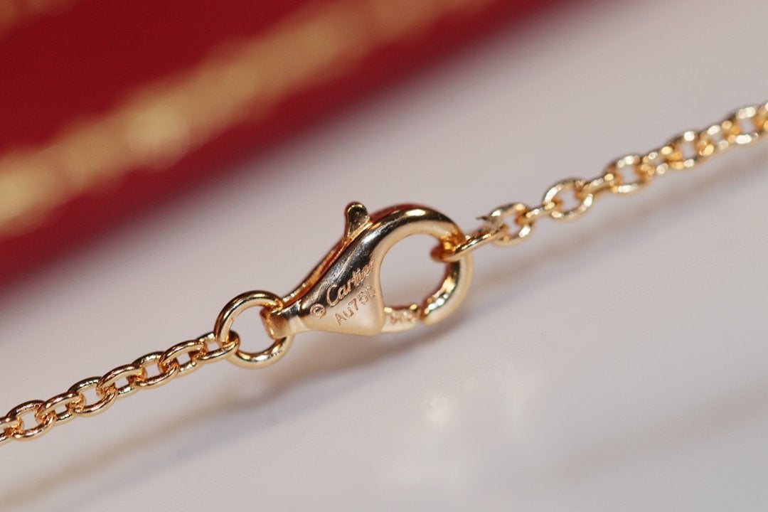 [Kismet Jewels ]LOVE NECKLACE PINK GOLD AND SILVER