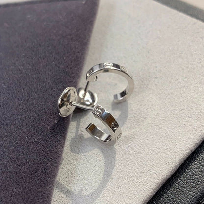 [Kismet Jewels ]LOVE EARRINGS 2.65MM SILVER