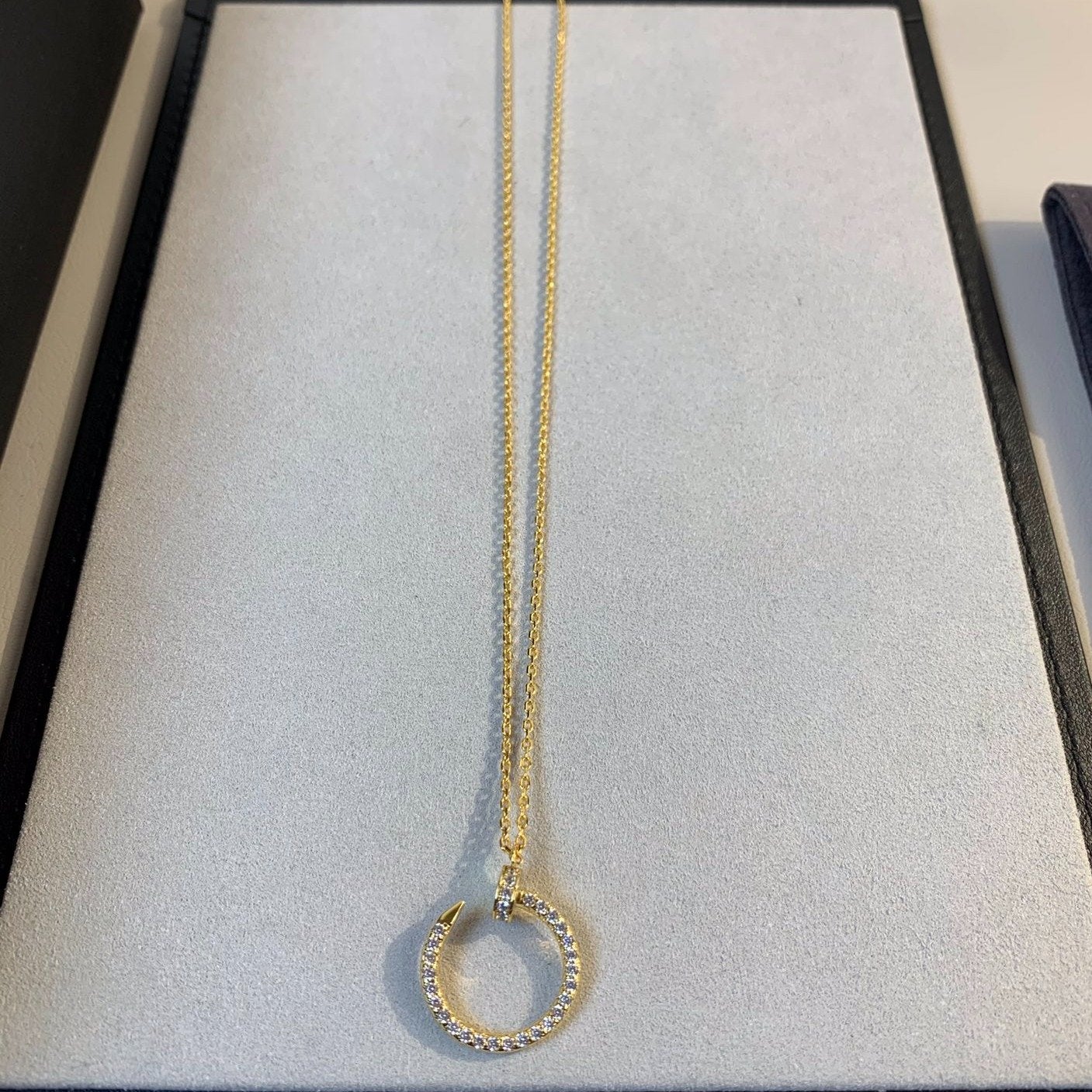 [Kismet Jewels ]JUSTE NECKLACE GOLD DIAMONDS