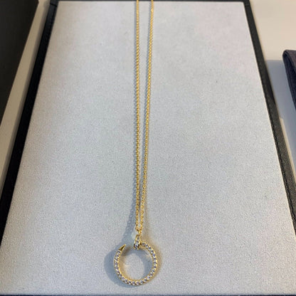 [Kismet Jewels ]JUSTE NECKLACE GOLD DIAMONDS