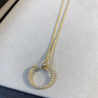 [Kismet Jewels ]JUSTE NECKLACE GOLD DIAMONDS