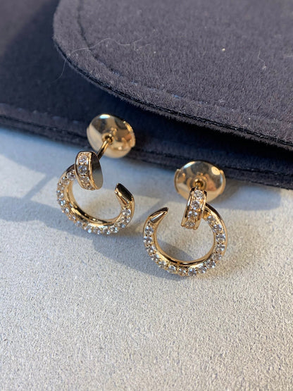 [Kismet Jewels ]JUSTE EARRINGS GOLD DIAMONDS