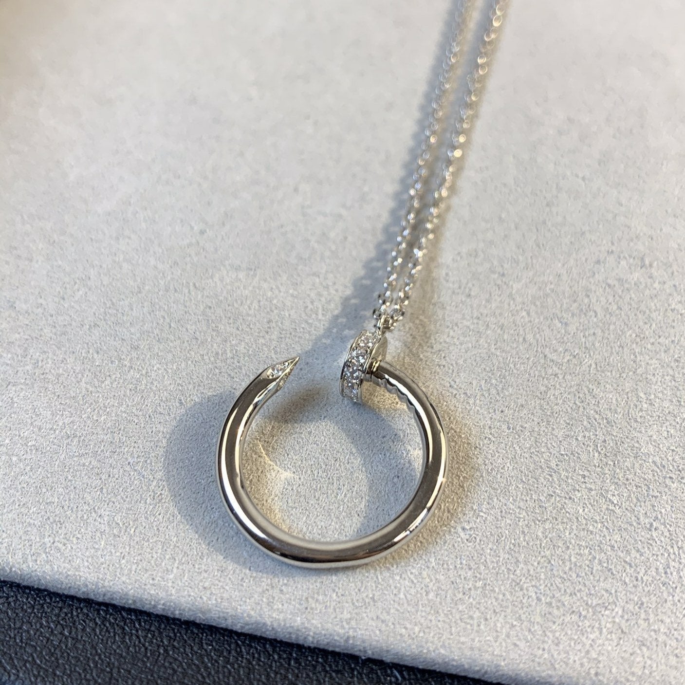 [Kismet Jewels ]JUSTE NECKLACE SILVER