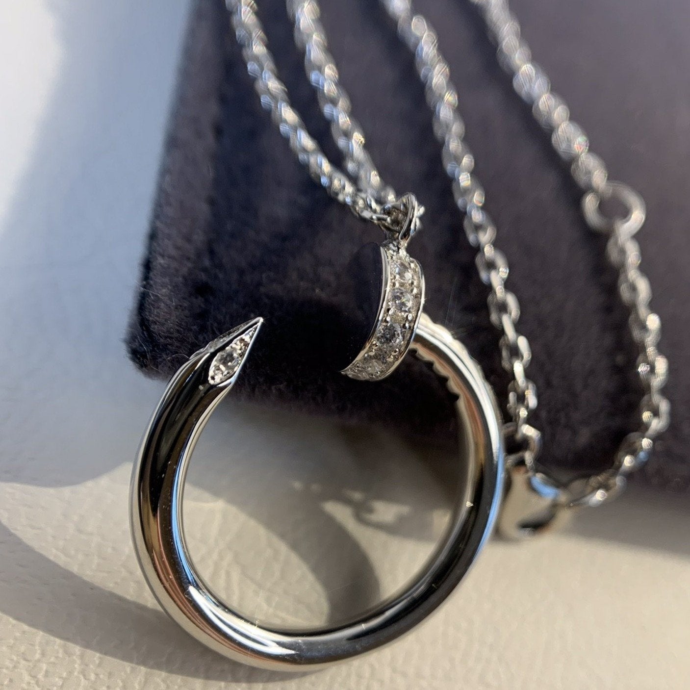 [Kismet Jewels ]JUSTE NECKLACE SILVER