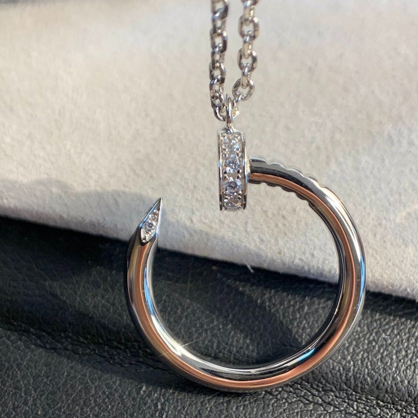 [Kismet Jewels ]JUSTE NECKLACE SILVER