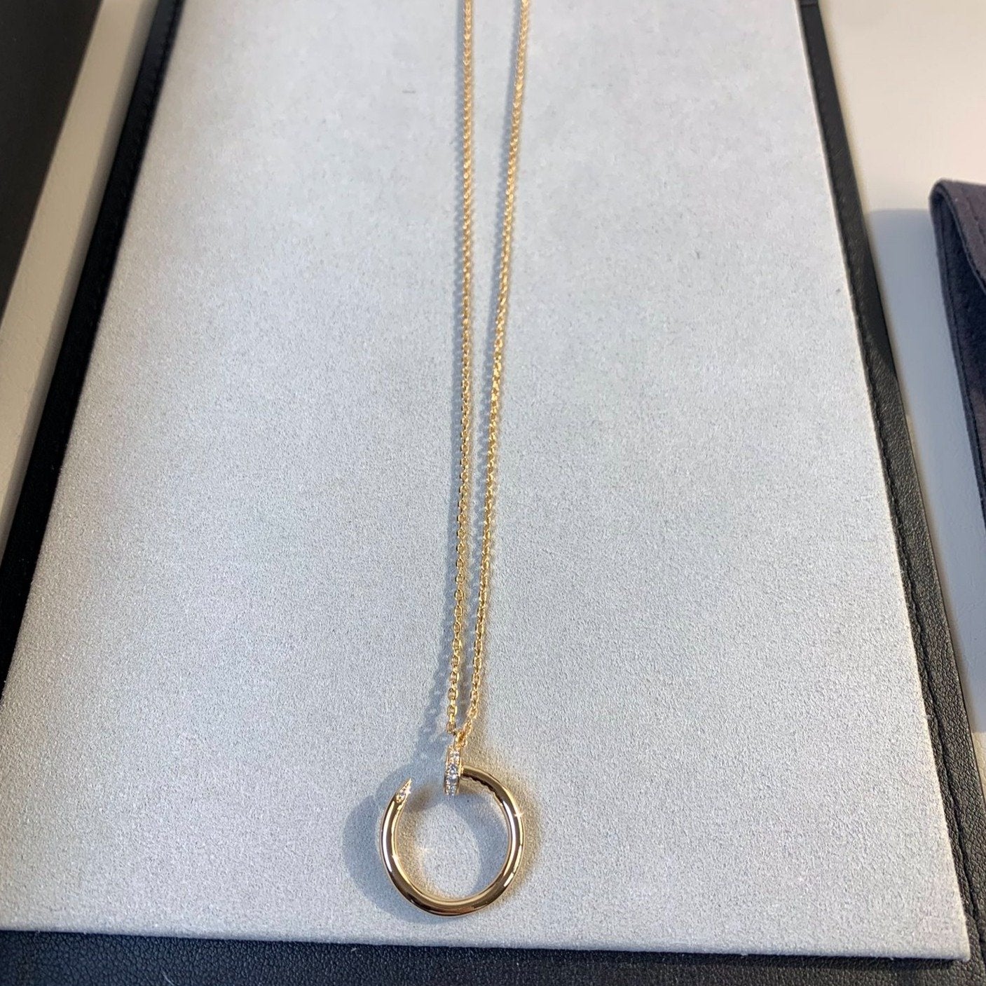 [Kismet Jewels ]JUSTE NECKLACE PINK GOLD