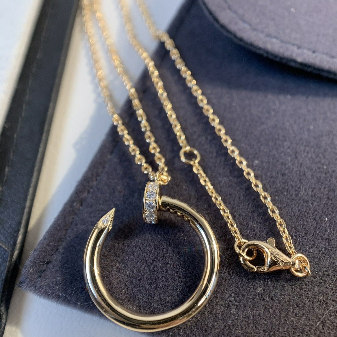 [Kismet Jewels ]JUSTE NECKLACE PINK GOLD
