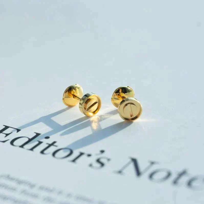 [Kismet Jewels ]LOVE EARRINGS GOLD 10MM