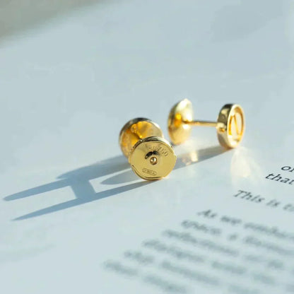 [Kismet Jewels ]LOVE EARRINGS GOLD 10MM