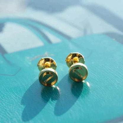 [Kismet Jewels ]LOVE EARRINGS GOLD 10MM