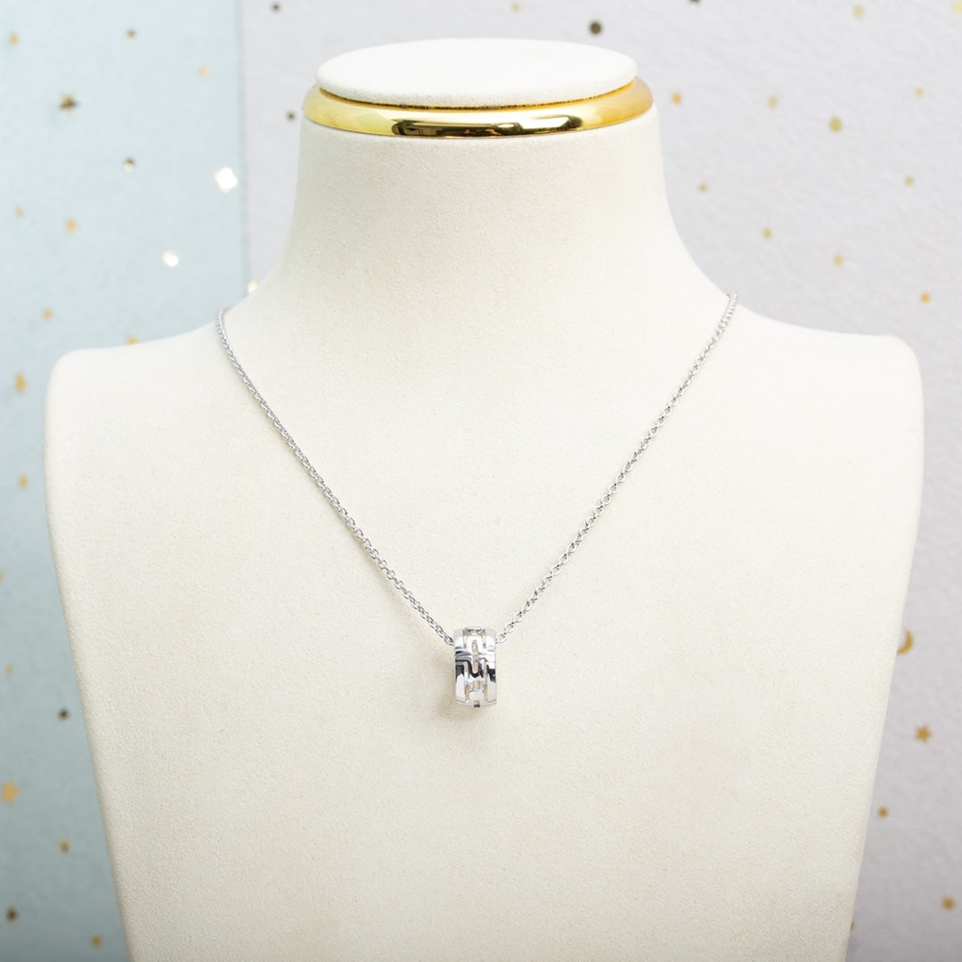 [Kismet Jewels ]PARENTESI NECKLACE SILVER