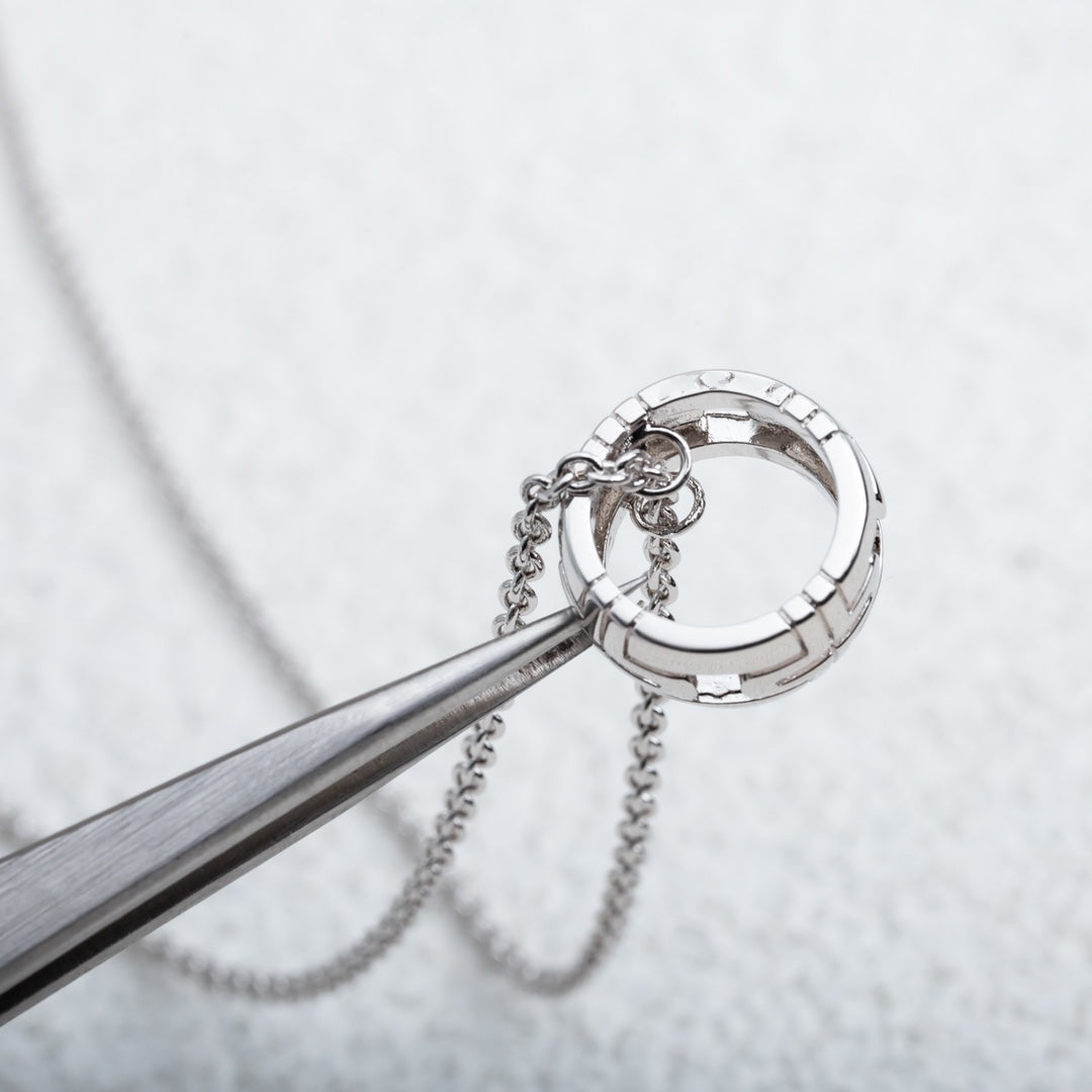 [Kismet Jewels ]PARENTESI NECKLACE SILVER