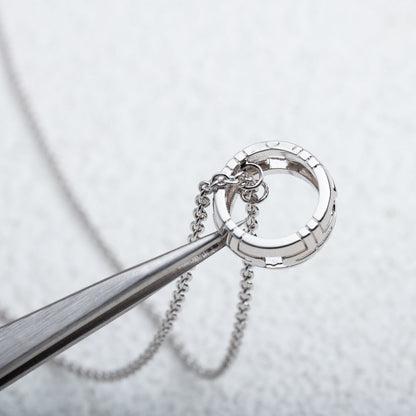 [Kismet Jewels ]PARENTESI NECKLACE SILVER