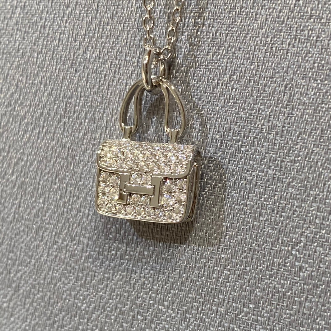[Kismet Jewels ]CONSTANCE PEDANT DIAMOND NECKLACE