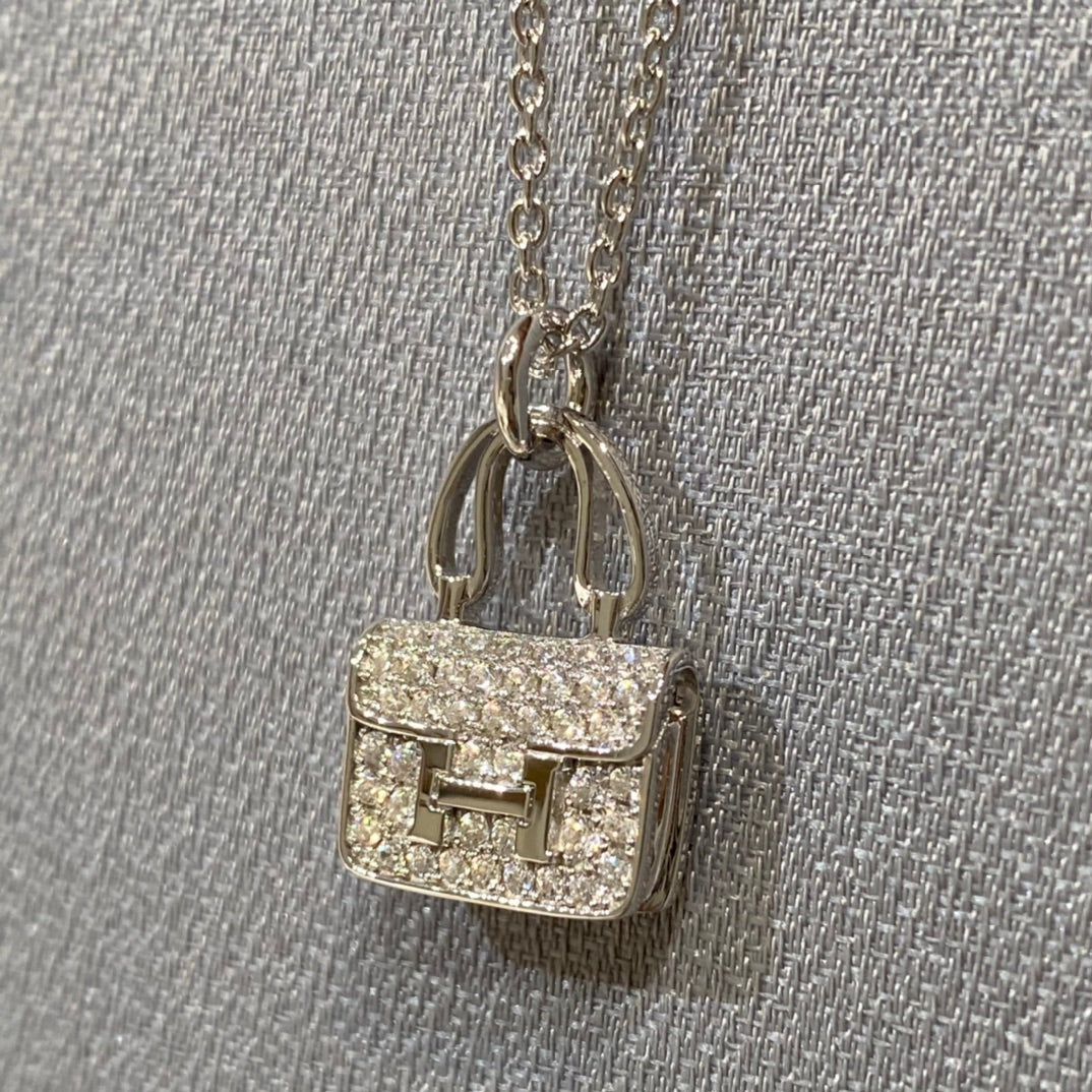 [Kismet Jewels ]CONSTANCE PEDANT DIAMOND NECKLACE