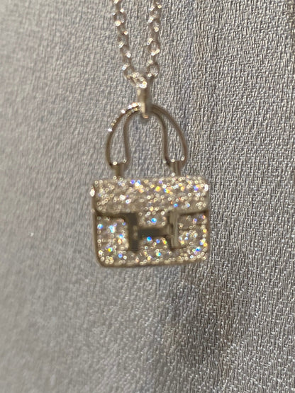 [Kismet Jewels ]CONSTANCE PEDANT DIAMOND NECKLACE