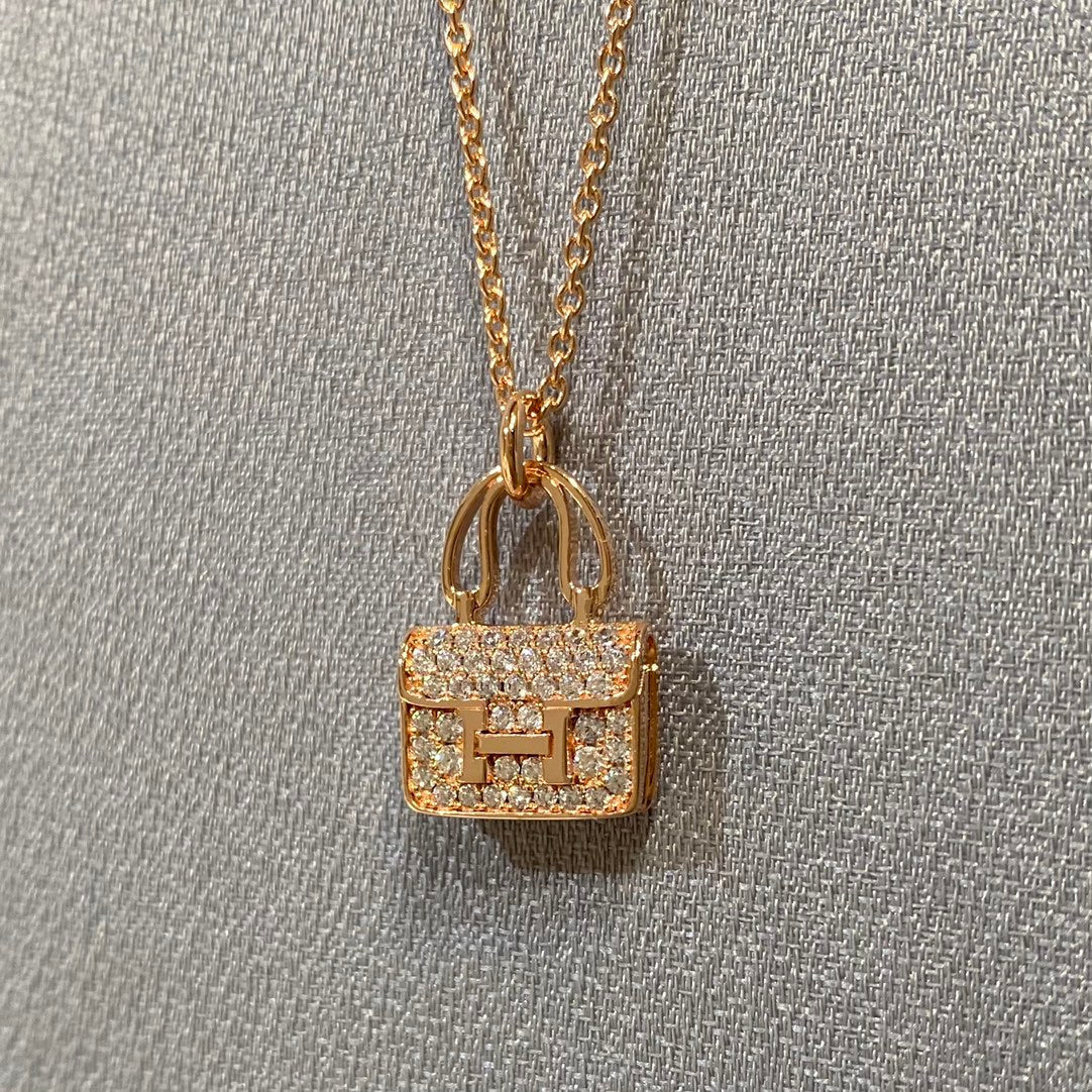 [Kismet Jewels ]CONSTANCE PEDANT DIAMOND NECKLACE