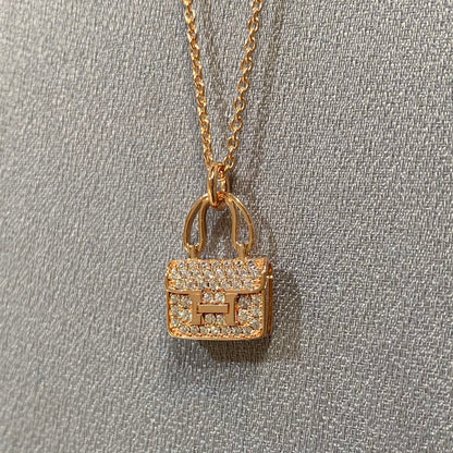 [Kismet Jewels ]CONSTANCE PEDANT DIAMOND NECKLACE