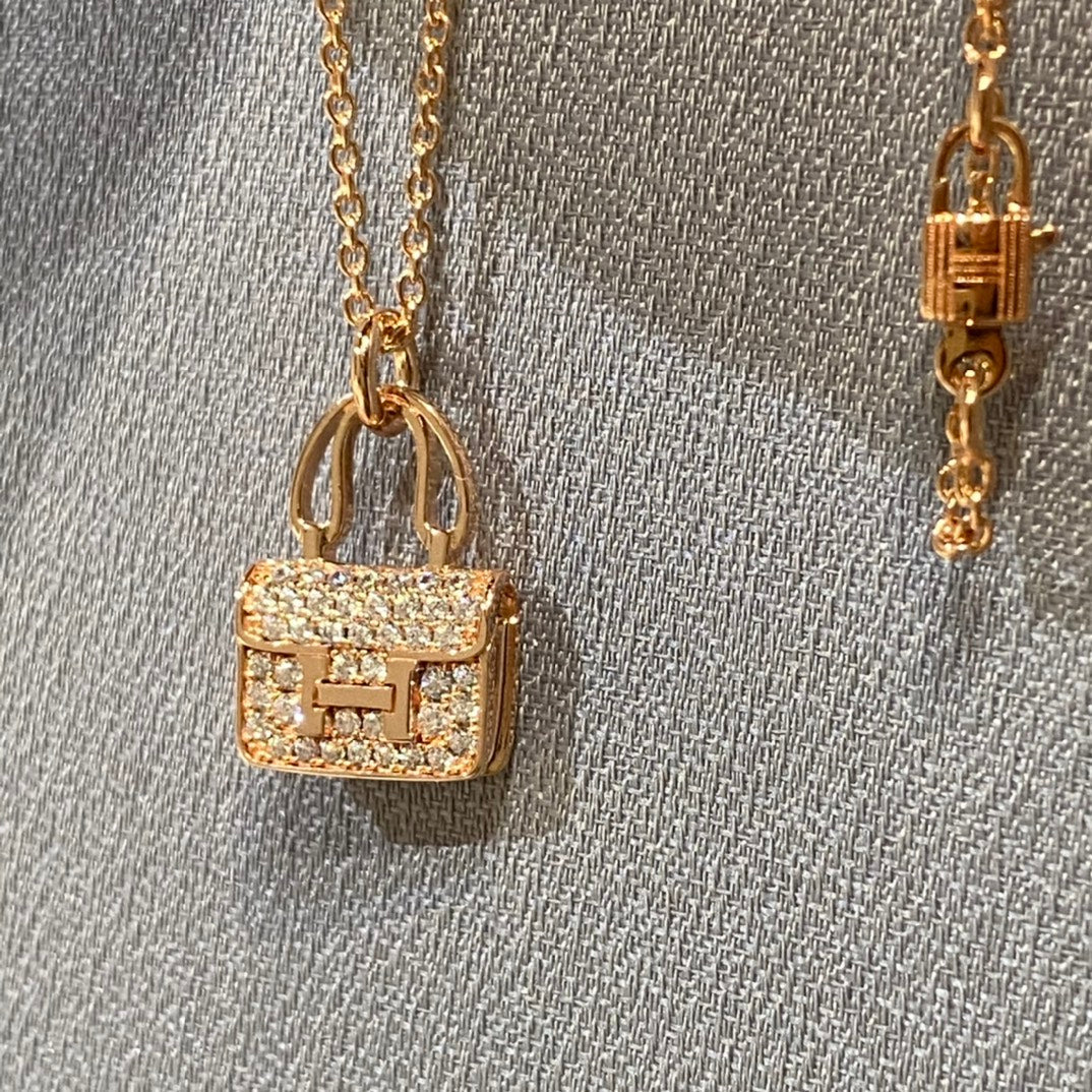 [Kismet Jewels ]CONSTANCE PEDANT DIAMOND NECKLACE