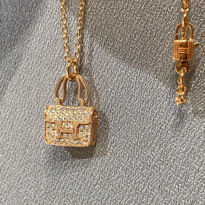 [Kismet Jewels ]CONSTANCE PEDANT DIAMOND NECKLACE