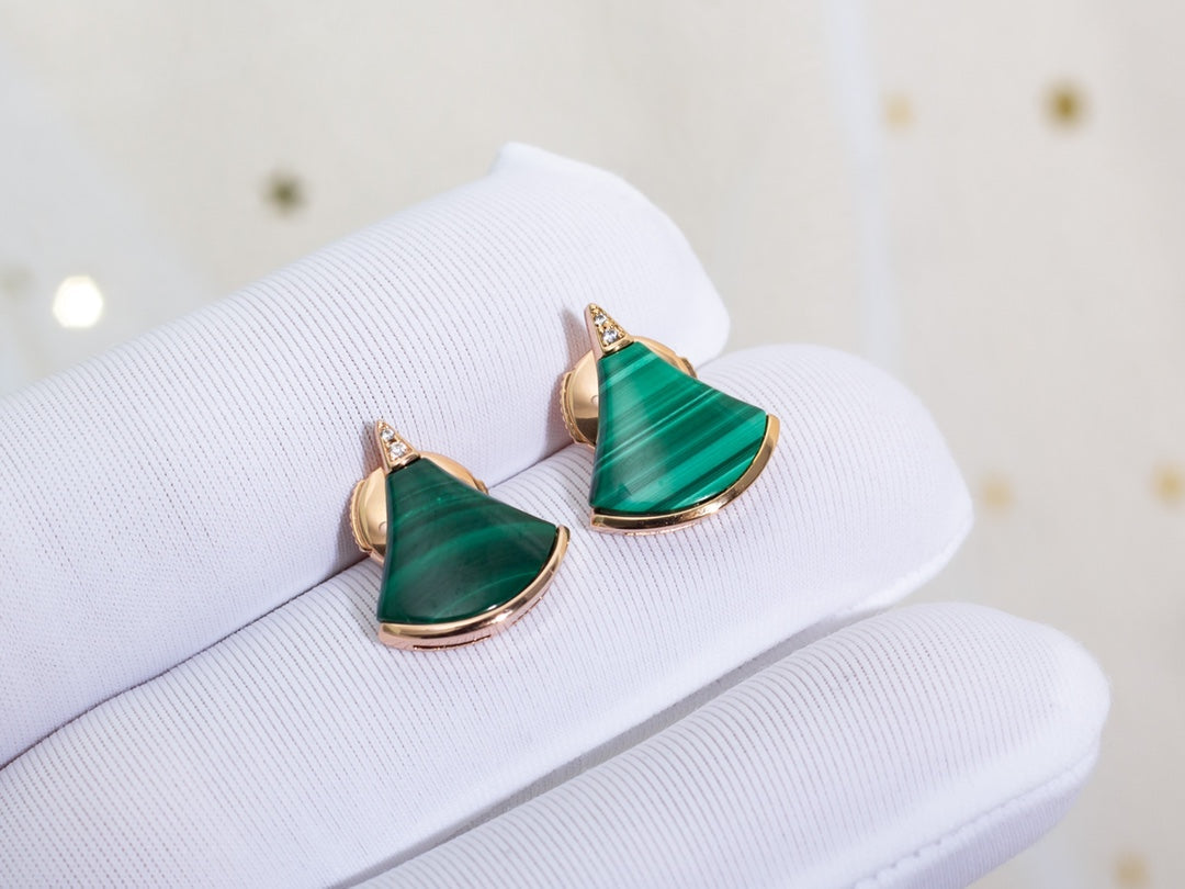 [Kismet Jewels ]DIVAS DREAM EARRINGS PINK GOLD