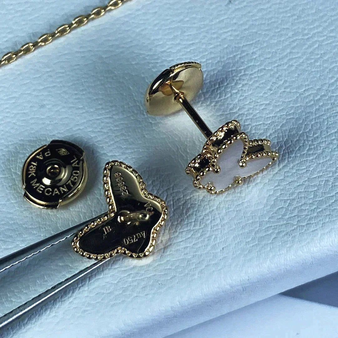 [Kismet Jewels ]SWEET BUTTERFLY MOP EARSTUDS