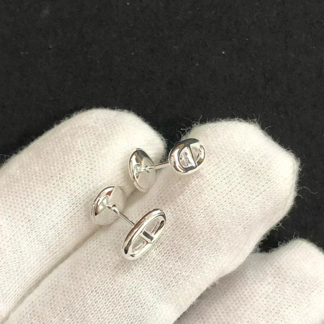 [Kismet Jewels ]CHAINE SMALL EARRINGS GOLD AND SILVER