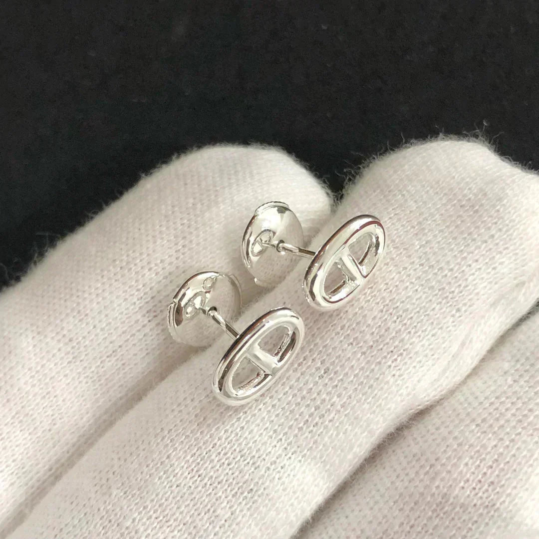 [Kismet Jewels ]CHAINE SMALL EARRINGS GOLD AND SILVER
